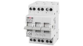 Przełącznik Zasilania Sieć-Agregat 3P 63A 1-0-2 Psa-63A-3P