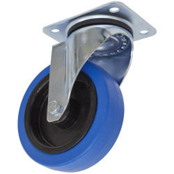 Sealey SCW3125SP Castor Wheel Swivel Plate &#xD8;125mm