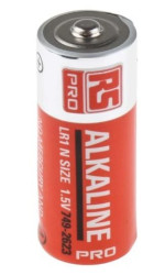 Baterie N Alkaliczne, 1.5V, 900mAh, RS PRO