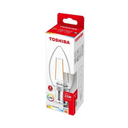TOSHIBA LED FILAMENT C35 E14 2.5W 2700K/10szt./