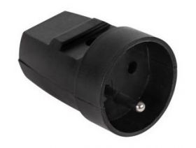 GNIAZDO Z UZIEM.CZARNE G-10-2