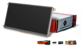 Kolorowy wyświetlacz LCD 7cal Transmisywny TFT 800 x 480pikseli Tak 4D Systems Rezystywny