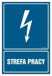 ZNAK - HG057 Rozdzielnia elektryczna 70 x 105 cm PN - Płyta 1mm