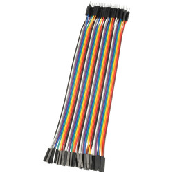 Przewody połączeniowe 20cm 40szt żeńsko-męskie
