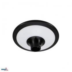 Solarna oprawa parkowa LED SOLUM 20W 2200LM regulacja 3000-4000K IP65 CZARNA