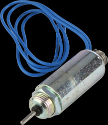 ITS-LZ-1335-D-12VDC Zylindermagnet, 1335 D, 12 V DC, 4 W, Druckmagnet mit Litze