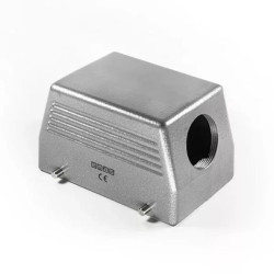 Pokrywa metalowa pusta, 48 pin, 16 A, boczne przyłączenie T0-EBM48GU10