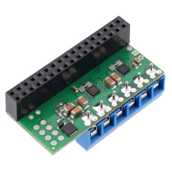 Pololu Dual MAX14870 Motor Driver for Raspberry Pi (Assembled)