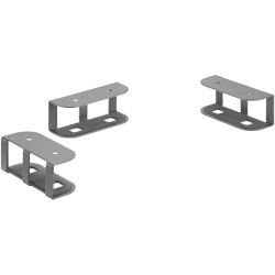 SpeaKa Professional SP-11599064 SP-UDL-001 Under-desk laptop mount pack of 3