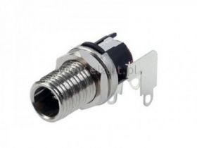 Gniazdo DC 2.1/5,5mm montaż kątowy