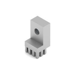 Zacisk skręcany 180A odgałęzienia: 12 Mosiądz Kąt prosty