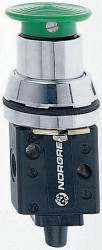 Zawór regulacyjny pneumatyczny 3/2 z przyciskiem G 1/8 Norgren 1/8in 3 portowy