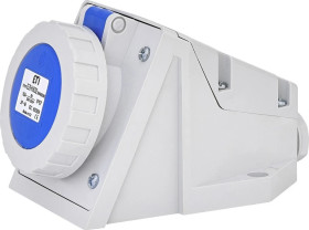 16A, 230A, 2P+PE, Gniazdo stałe IP67 EZH 1632 004482040