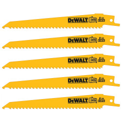 6 TPI Bi Metal Recip Blade 5Pk