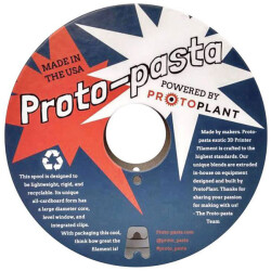 Proto-Pasta CDP12805 Conductive PLA Filament 2.85mm 500g Black 1 pc(s)