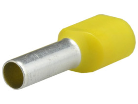 Końcówka tulejkowa podwójna izolowana /żółta/ TV 6-12 /100szt./