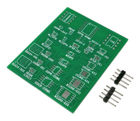 Adapter SMD (BGA/SOIC/WSON/USON/WLCSP)-->DIP8 simple 25w1