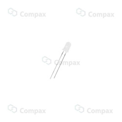 Dioda LED THT, 5mm, Czerwony (Hyper Red), 30°, 1000-1300mcd, LuckyLight