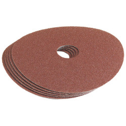 Draper 58617 115mm 60grit Aluminium Oxide Sanding Disc Pack of 5