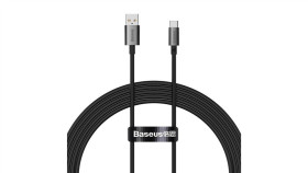 Kabel Baseus Superior Series Usb-A / Usb-C 100W Do Huawei / Honor 1.5M - Czarny