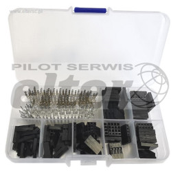 Zestaw obudĂłw czarnych z pinami 310szt