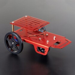 Mini Robot Rover Chassis Kit - 2WD with DC Motors