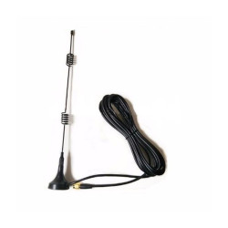 Antena 433MHz 5dbi 26cm, Magnes wtyk SMA