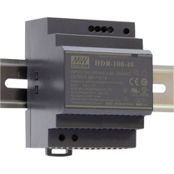 Mean Well HDR-30-48 HDR Series DIN PSU 48V 0.75A 36W 1 Output 1 pc