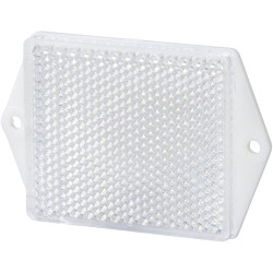 TruComponents 656571 Reflector White 85x55 85x55 mm 1pc