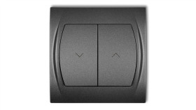 Logo Łącznik Żaluzjowy Grafitowy 11Lwp-8