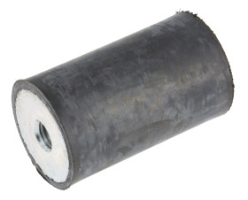 Podstawka antywibracyjna M8 średnica 30mm wysokość całkowita 50mm Nóżka sprężysta żeńska