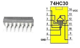 Układ cyfrowy 74HC30