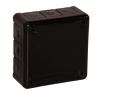 Puszka n/t hermetyczna 98x98x42mm IP55 czarna 041-05 68554