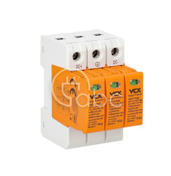 Ochronnik przepięciowy fotowoltaiczny typ 1+2 DC-BC3P-1200V-12,5KA-RED