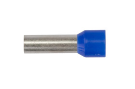 Końcówka tulejkowa izolowana TI 16mm2/18mm niebieska cynowana TI16L18 /100szt/