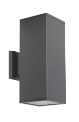 Kinkiet zewnętrzny Adela 8001 DG o dwóch kierunkach świecenia góra i dół , E27 2 x max 60W, kolor antracyt, 0438621