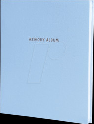 9891314 Photo album, 23.50 x 27 cm, blue, 20 pages