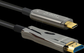 01.14.74 Adapter cable USB Type-C &gt; HDMI, 4 K @ 60 Hz, AOC, 30 m