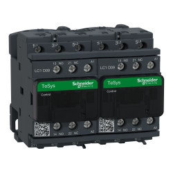 Stycznik odwrotny 120 V Schneider Electric styki: 3 9 A 1 NO + 1 NC LC2D09G7V
