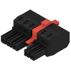 Weidm&#x171;ller 1060680000 Connector Female Shrouded 7.62mm