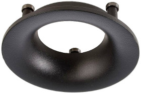 Deko Light 930339 Reflektor Ring Schwarz für Serie Uni II Element systemu szynowego wysokonapięciowego Reflektor 3-fazow