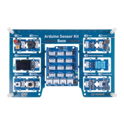 Grove - Arduino Sensor Kit - zestaw 10 modułów z nakładką BaseShield dla Arduino - Seeedstudio 103030375