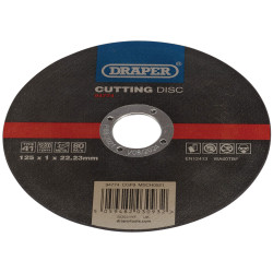 Draper 94774 Metal Cutting Disc, 125 x 1 x 22.23mm - 94774