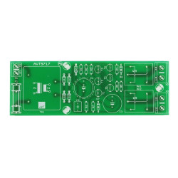 Opóźniacz dołączenia głośników zasilany 230V - PCB do projektu AVT 5717