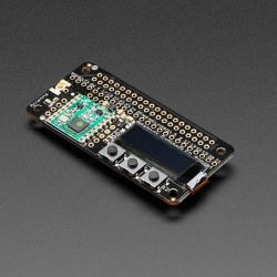 Adafruit RFM69HCW Transceiver Radio Bonnet - 868 or 915 MHz - RadioFruit