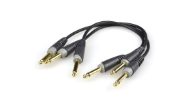 Klotz Zestaw 3X Kabel Złączka Do Efektów Gitarowych Jack 6,3Mm Mono (Wtyk /...