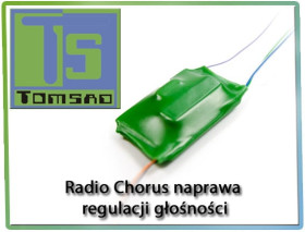 Moduł chorus - radio concert - głośność