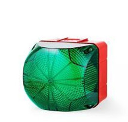 Sygnalizator 240 V AC Multi stroboskopowy Zielony Podstawa zamontowana LED