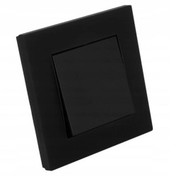 Łącznik pojedynczy czarny MATOWY (4/M/22204010284)