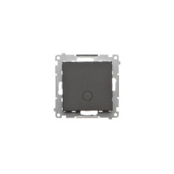 Przycisk dzwonek podświetlany TD1L.01/149 czarny mat Simon55 Kontakt-Simon